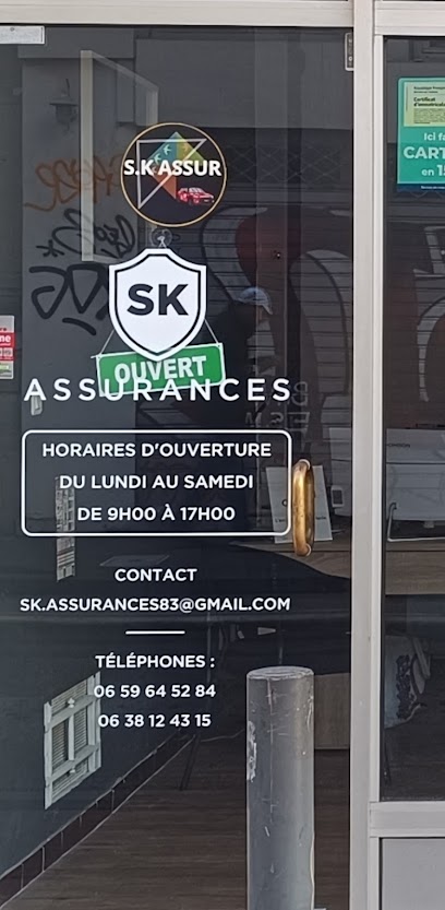 S.k Assurances Assurance à Marseille 01