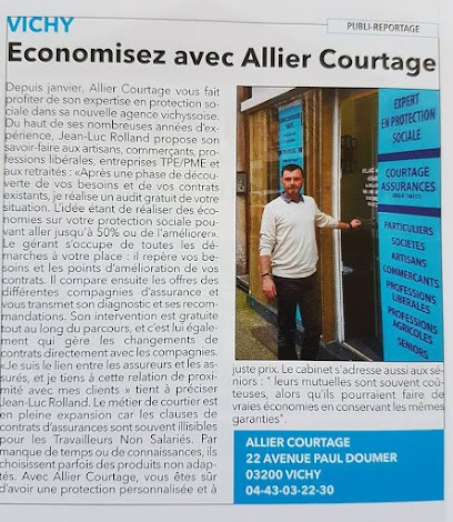 ALLIER COURTAGE, Agence d'Assurances à Vichy