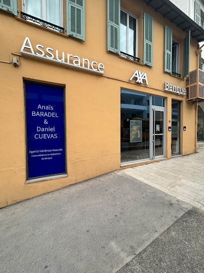 AXA Assurance et Banque Baradel Cuevas - Espace Professionnels et Entreprise, Agence d'Assurances à Saint-Laurent-du-Var