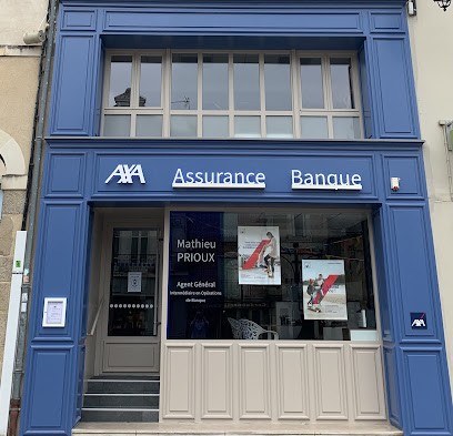 Prioux Mathieu - AXA Assurance et Banque, Agence d'Assurances à Redon