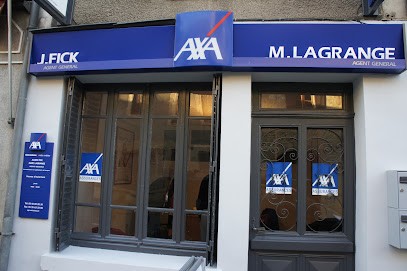 AXA Assurance Et Banque Fick Julien Et Lagrange Marc, Agence d'Assurances à Dun-le-Palestel