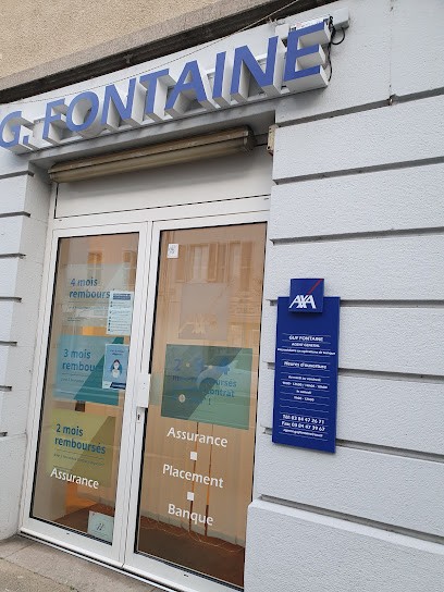 AXA Assurance et Banque Degouille Et Fontaine, Agence d'Assurances à Lons-le-Saunier