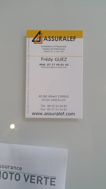 Assuralef, Agence d'Assurances à Sarcelles