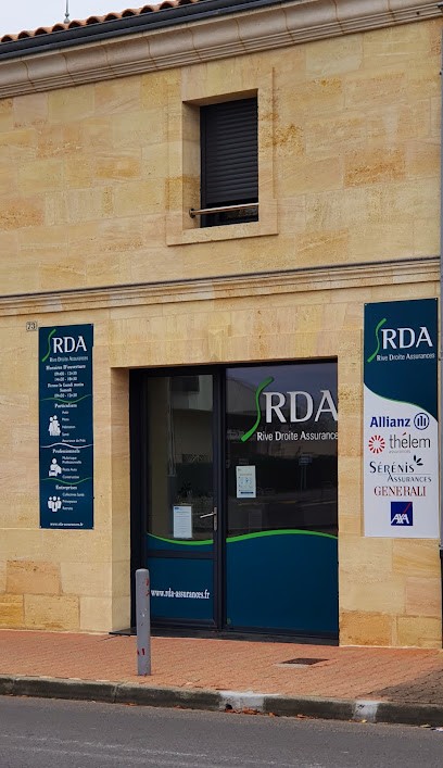 RDA Rive Droite Assurances, Agence d'Assurances à Saint-André-de-Cubzac