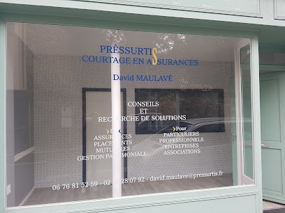 Pressurtis Assurances courtier en Assurances particuliers et Professionels Placements, Agence d'Assurances à Vitré