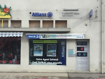 Allianz Assurance MONTIER EN DER - LETENRE & TAPRAY, Agence d'Assurances à La Porte du Der