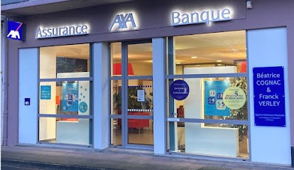 AXA Assurance et Banque VERLEY & COGNAC, Agence d'Assurances à Lourdes
