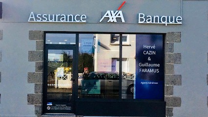 AXA Assurance et Banque H.CAZIN et G.FARAMUS, Agence d'Assurances à Yffiniac