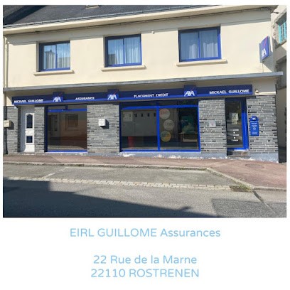 AXA Assurance et Banque Eirl Guillome Mickael, Agence d'Assurances à Rostrenen